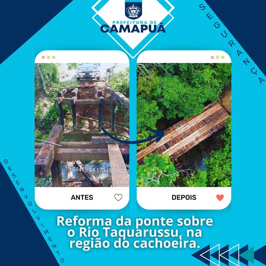 Camapuã – trabalho segue firme para construir um futuro ainda melhor! 
