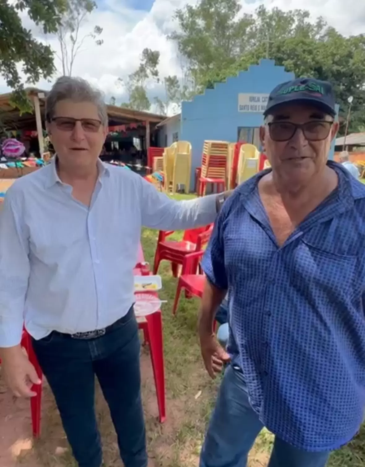 Prefeito Walter, prestigia a Festa de Santos Reis e Realiza Fiscalização para Melhorias no Assentamento Aroeira.
