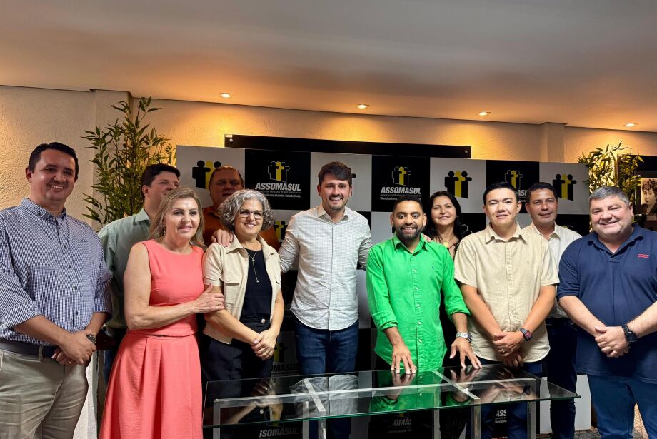Prefeito de Itaquiraí lidera chapa única para presidir Assomasul