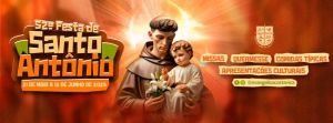 Costa Rica/MS celebra a 52ª edição da Festa de Santo Antônio com programação especial