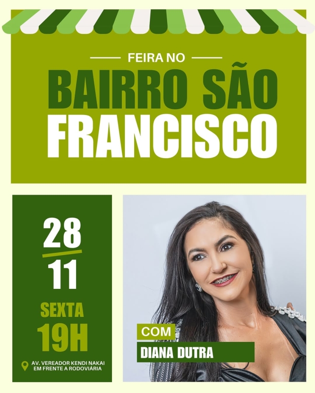 festival de música e show, 8ª Feira no Bairro São Francisco acontece nesta sexta-feira (28) em Costa Rica