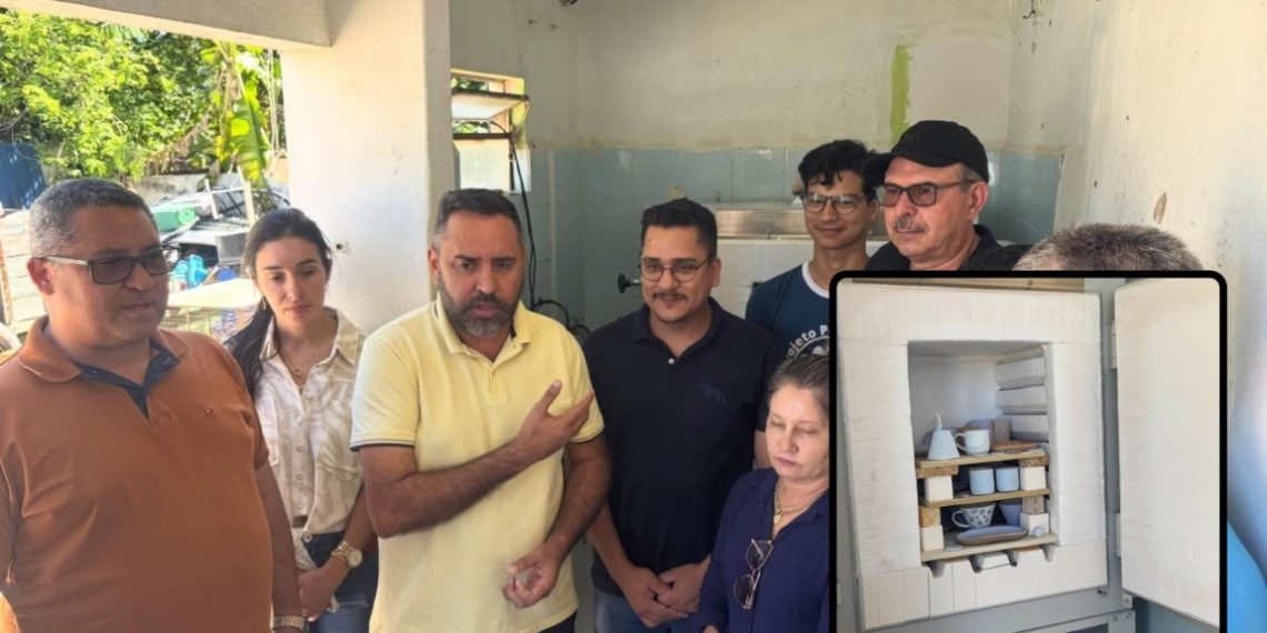 Alcinópolis fortalece artesanato local com entrega de forno cerâmico viabilizado pela Lei Aldir Blanc