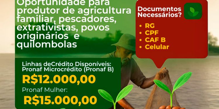 Prefeitura de Alcinópolis promove ação de microcrédito do Pronaf B para pequenos produtores