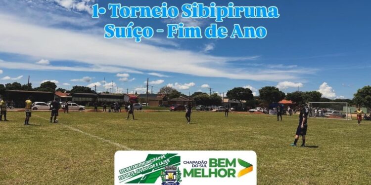 Torneio de fim de ano inaugura campo de futebol natural no bairro Sibipiruna