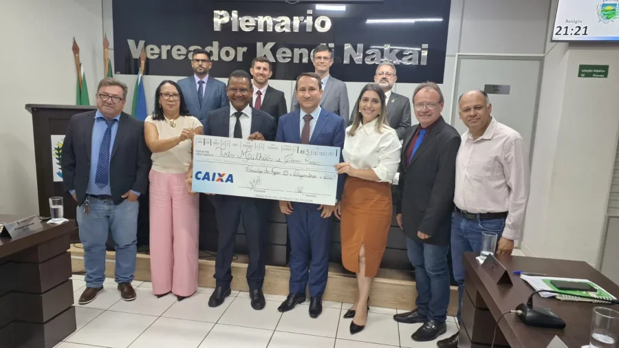 Exemplo de Gestão: Câmara de Paraíso das Águas economiza e devolve valor histórico de R$ 3,1 milhões à Prefeitura