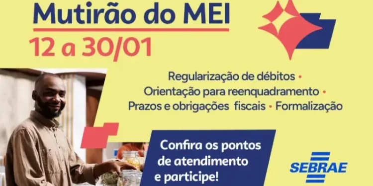 Comece o ano no azul: Mutirão do MEI oferece atendimento gratuito em Chapadão do Sul até o dia 30