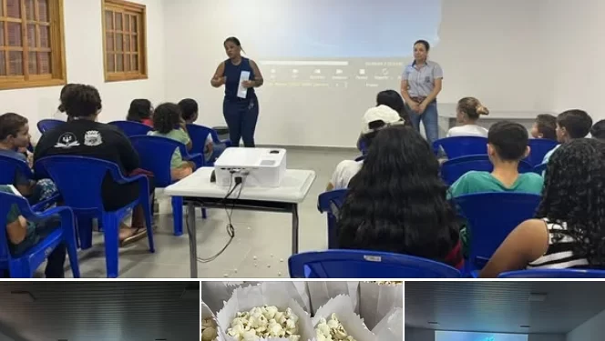 Cinema e Emoção: Figueirão reúne crianças para debater saúde mental com o filme “Divertida Mente”