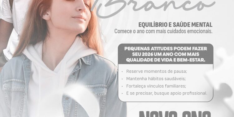Janeiro Branco: 2026 começa com um convite urgente para olhar para dentro e priorizar a saúde mental