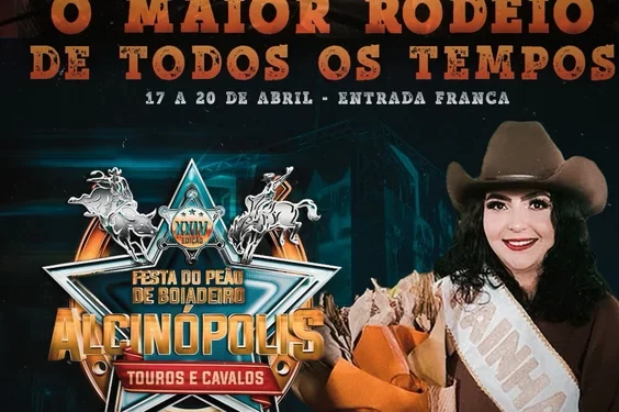 Em busca da Realeza: Alcinópolis abre inscrições para eleger a Rainha da 24ª Festa do Peão