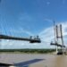 Ponte da Rota Bioceânica está a 128 metros de ligar Brasil e Paraguai
