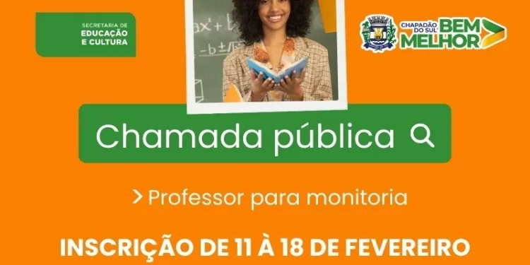 Chapadão do Sul abre processo seletivo para professores de monitoria no Polo IFMS