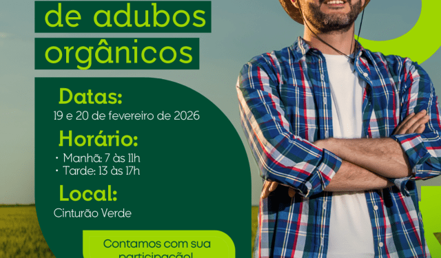 Costa Rica oferece curso gratuito de Produção de Adubos Orgânicos no Cinturão Verde