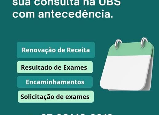FIM DAS FILAS: Figueirão muda regra e exige agendamento prévio para consultas e exames em todas as UBSs