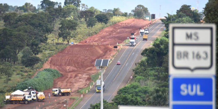 BR-163 terá investimento de R$ 1,1 bilhão em obras de infraestrutura em 2026