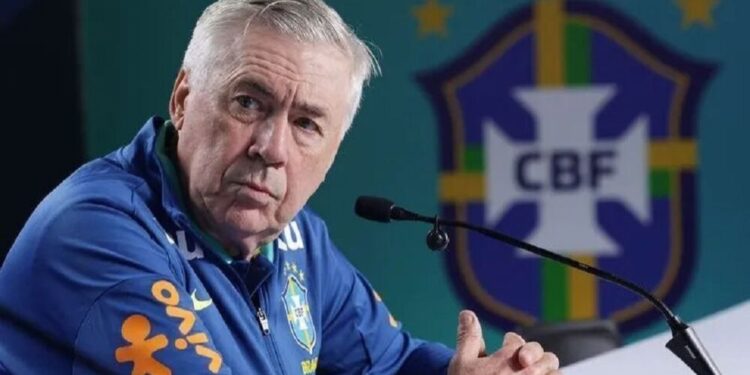 Ancelotti convocará a Seleção para dois amistosos antes da Copa