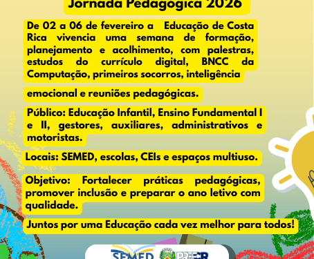 Educação em pauta: Costa Rica inicia Jornada Pedagógica 2026 para alinhar ano letivo