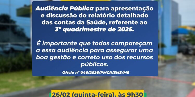 Câmara de Costa Rica convoca Audiência Pública para amanhã