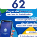 Oportunidade em Costa Rica: Casa do Trabalhador oferece 62 vagas nesta segunda