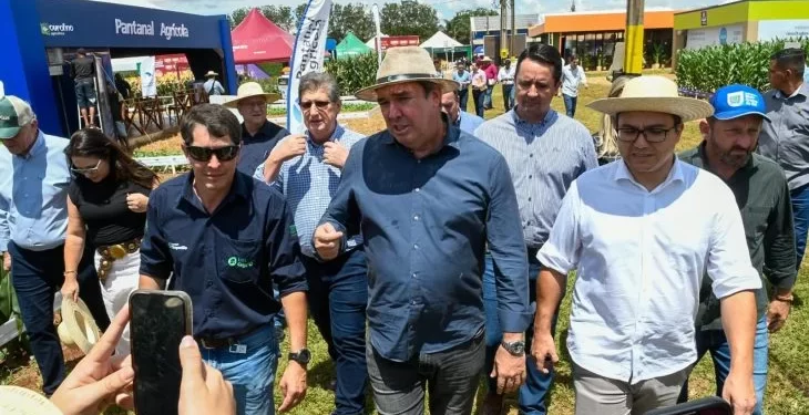 Agronegócio: Governador Eduardo Riedel abre a TecnoAgro 2026 nesta terça em Chapadão do Sul