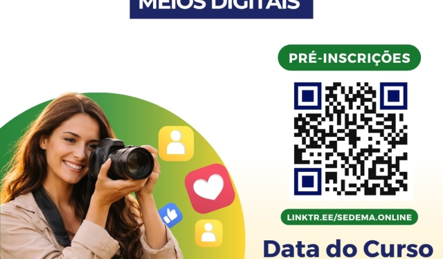 Chapadão do Sul abre inscrições para curso gratuito de Criação de Imagens para Meios Digitais