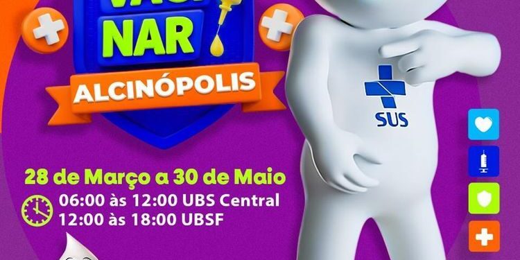 Alcinópolis inicia vacinação contra a Gripe: Confira locais, horários e quem pode se vacinar