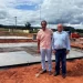 Prefeito Juvenal e vice Jorge acompanham obras das moradias populares