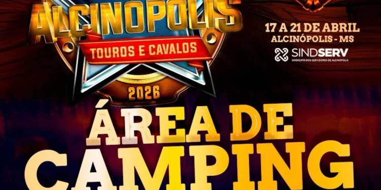 XXIV Festa do Peão de Alcinópolis anuncia Área de Camping para a edição 2026