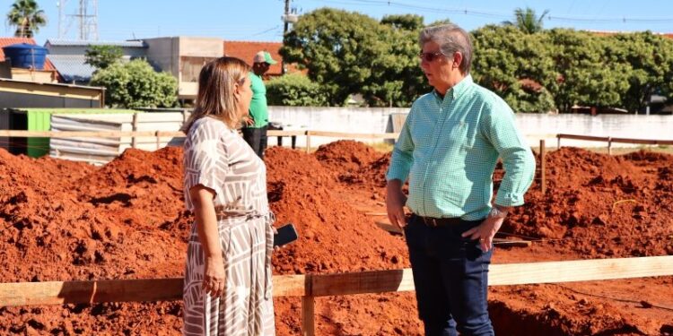 Saúde em foco: Centro de Diagnóstico por Imagem de Chapadão do Sul entra em fase avançada