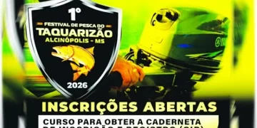 Curso prepara piloteiros para o 1º Festival de Pesca do Taquarizão