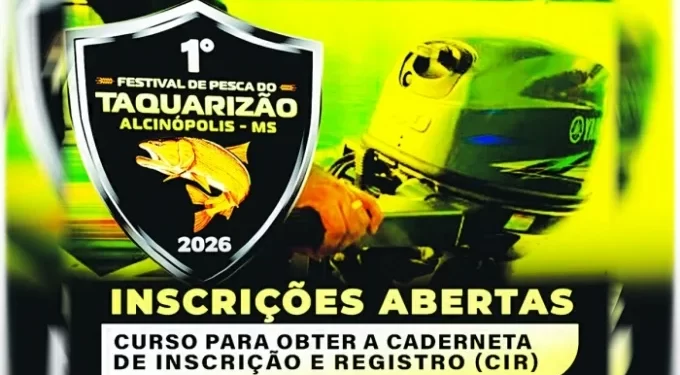 Curso prepara piloteiros para o 1º Festival de Pesca do Taquarizão