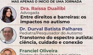 Coxim recebe 5º Fórum Municipal do Autismo para debater direitos e ciência