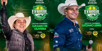 32ª EXPOSUL confirma Luciano de Oliveira e Luciano Lenes como os locutores do rodeio