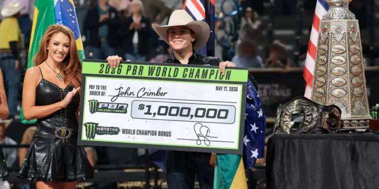 O Rei mais Jovem da PBR: John Crimber quebra recordes e conquista o Título Mundial de 2026