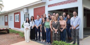 Referência em MS: Prefeito Walter Schlatter vistoria obras do 1º Centro Dia da Pessoa Idosa do Estado
