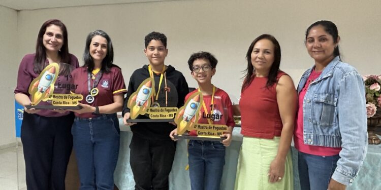 Rumo ao Rio: Estudantes de Costa Rica superam marca de 290 metros e garantem vaga na Jornada Nacional de Foguetes