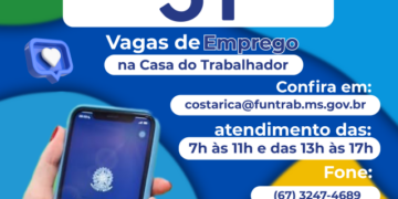 Oportunidade: Casa do Trabalhador abre a semana com 51 vagas de emprego em diversos setores