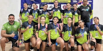 No Detalhe: Vôlei feminino de Paraíso das Águas garante o vice-campeonato em torneio regional