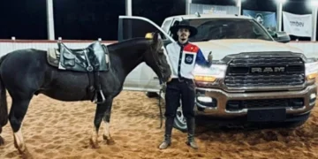 Vitória de Luxo: Laçador de Figueirão vence final da LCA em Goiás e fatura Dodge RAM de R$ 400 mil