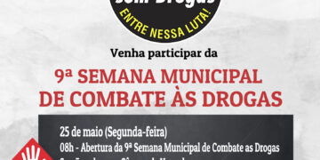 Câmara Municipal promove abertura da 9ª Semana Municipal de Combate às Drogas nesta segunda-feira