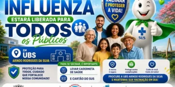 Imunização Geral: Prefeitura libera vacina contra Influenza para toda a população