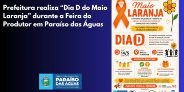 Maio Laranja: Prefeitura realiza “Dia D” de combate ao abuso infantil durante a Feira do Produtor