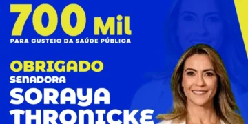 Saúde Fortalecida: Alcinópolis recebe R$ 700 mil via emenda da Senadora Soraya Thronicke