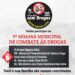 Prevenção e Consciência: Câmara Municipal inicia 9ª Semana de Combate às Drogas nesta segunda-feira