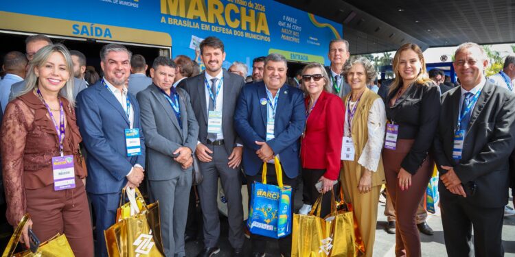 Assomasul mobiliza prefeitos de MS na Marcha em Defesa dos Municípios, em Brasília