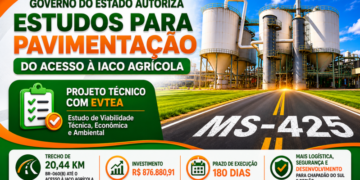 Governo do Estado autoriza estudos para pavimentação de acesso à IACO Agrícola