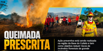 Fogo contra Fogo: Brigada de Alcinópolis e Corpo de Bombeiros concluem queima controlada para blindar o Parque do Rio Taquari contra incêndios