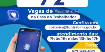 Mercado Aquecido: Casa do Trabalhador inicia a semana com 72 vagas de emprego em diversos setores