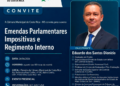 Capacitação Legislativa: Câmara de Costa Rica promove palestra com especialista do TCE-MS sobre Emendas Impositivas e Regimento Interno