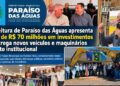 Recorde Histórico: Com Salão Municipal lotado, prefeito Ivan Xixi oficializa megapacote de R$ 70 milhões e renova frota pública