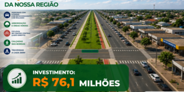 Megaprojeto Urbano: AGESUL lança licitação de R$ 76,1 milhões para tirar do papel o “Novo Centro” de Chapadão do Sul